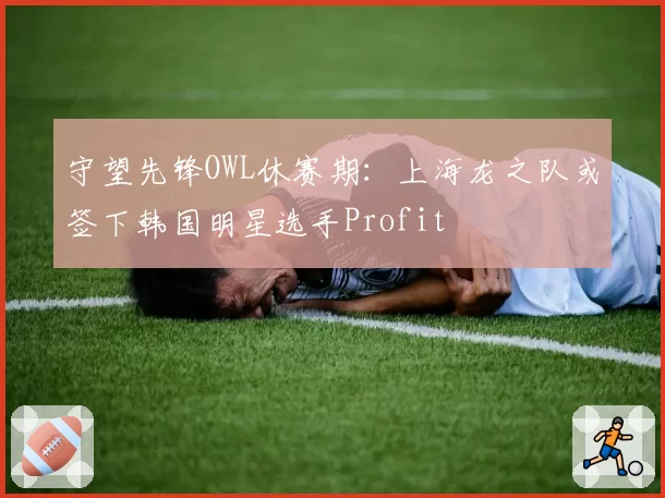 守望先锋OWL休赛期：上海龙之队或签下韩国明星选手Profit