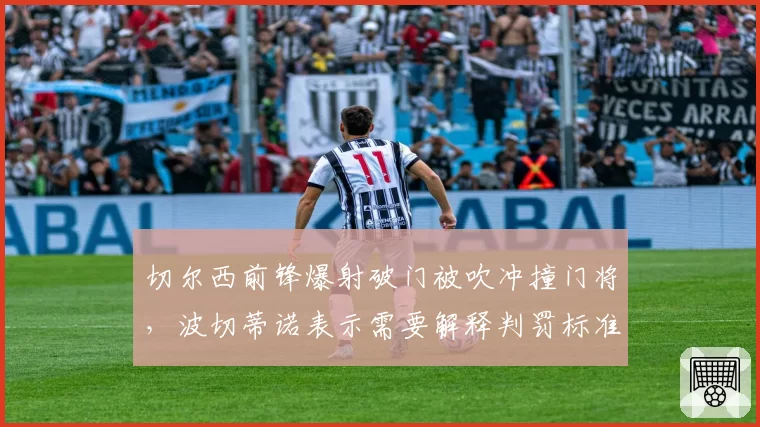 切尔西前锋爆射破门被吹冲撞门将，波切蒂诺表示需要解释判罚标准